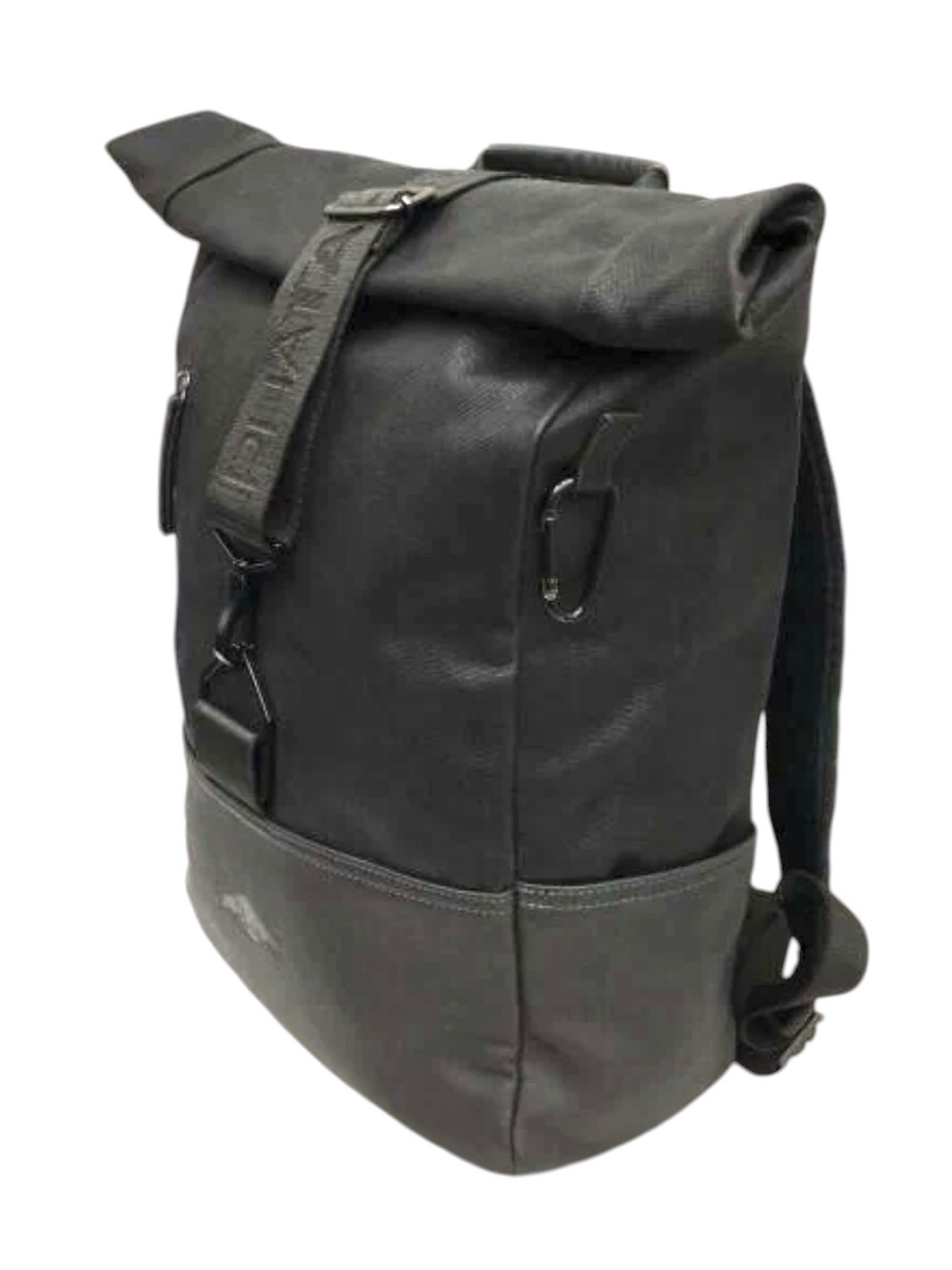 Red Bull Alpha-Tauri Vegan Leather Roll Top Backpack, Deep Laptop Commuter Bag